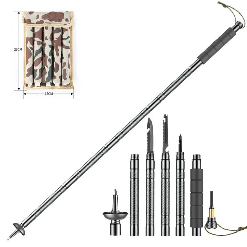 Ultra X Tactical Survival System - (10 in 1) Walking Stick – ceceswarehouse