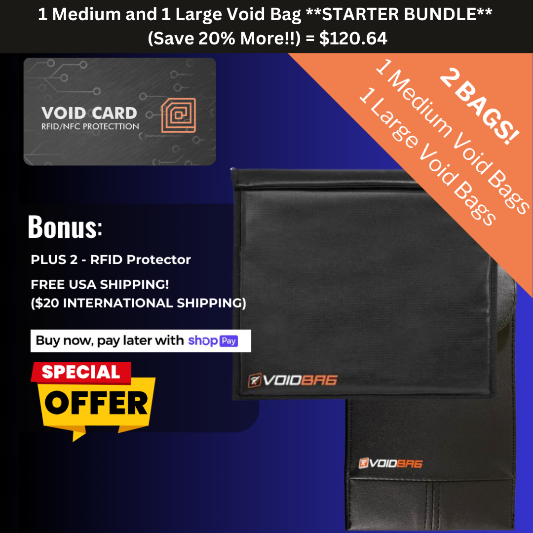 Webinar Offered Void Bag (Faraday Bag)