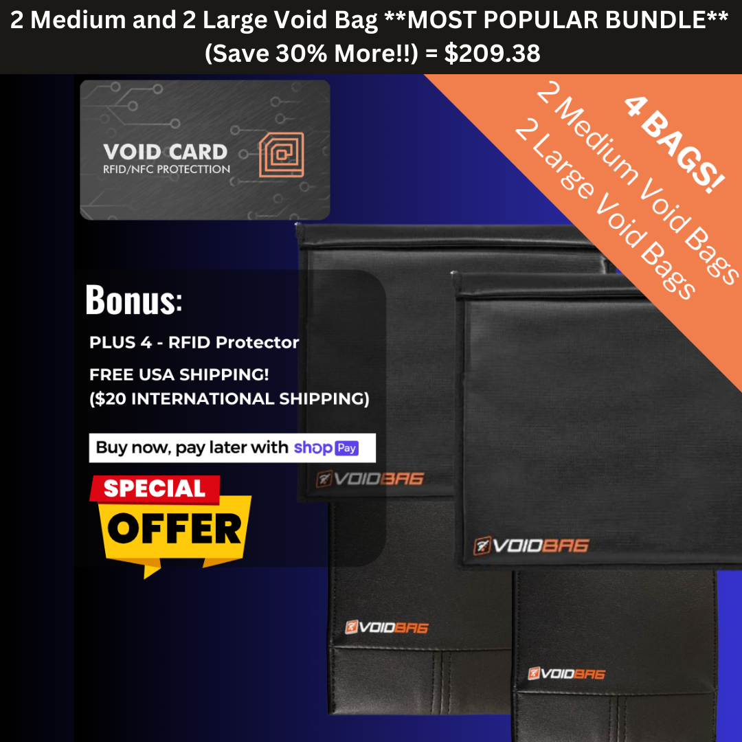 Webinar Offered Void Bag (Faraday Bag)