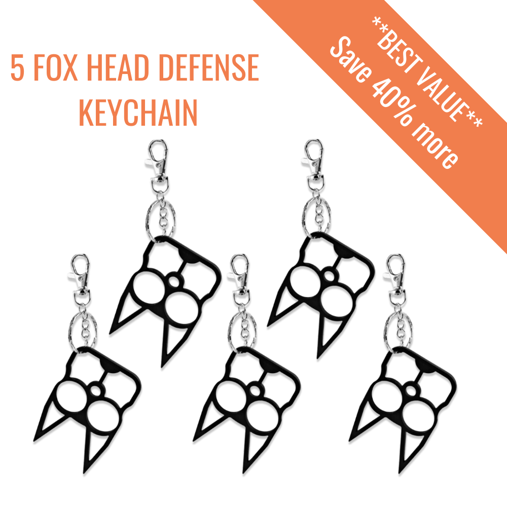 Fox Head Self Defense Keychain