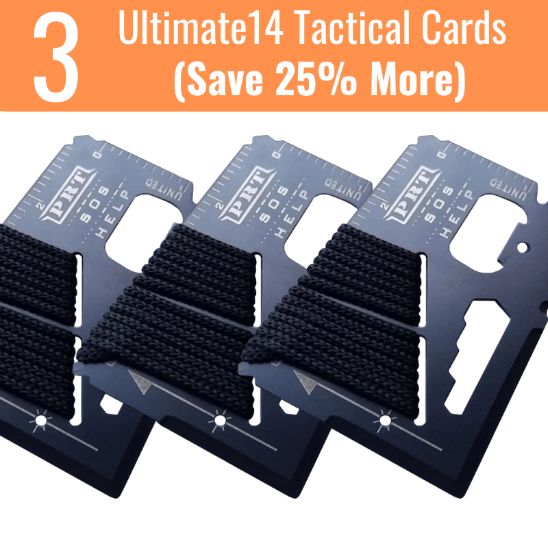 Ultimate14 Tactical Card (14-in-1 Multitool)