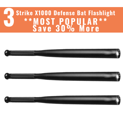 Strike X1000 Defense Bat Flashlight