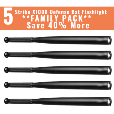Strike X1000 Defense Bat Flashlight